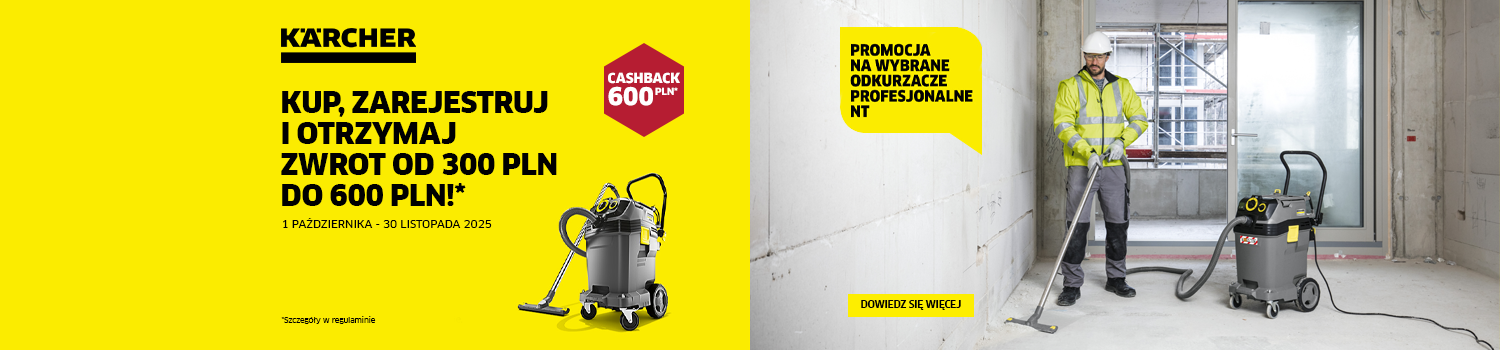 Promocja odkurzacze Karcher NT